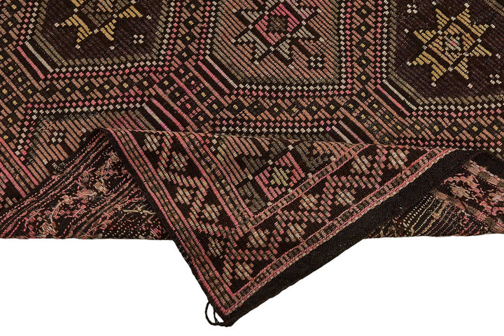 6x11 Vintage Turkish Cicim Kilim Rug - 51205