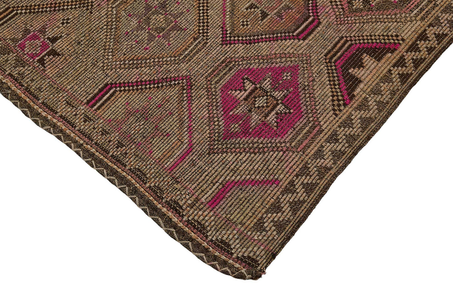 6x11 Vintage Turkish Cicim Kilim Rug - 51207