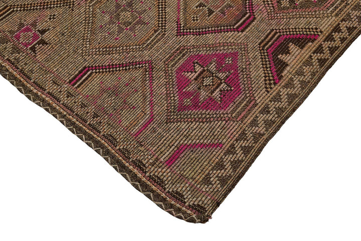 6x11 Vintage Turkish Cicim Kilim Rug - 51207