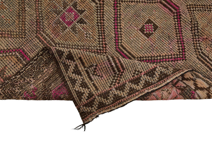 6x11 Vintage Turkish Cicim Kilim Rug - 51207