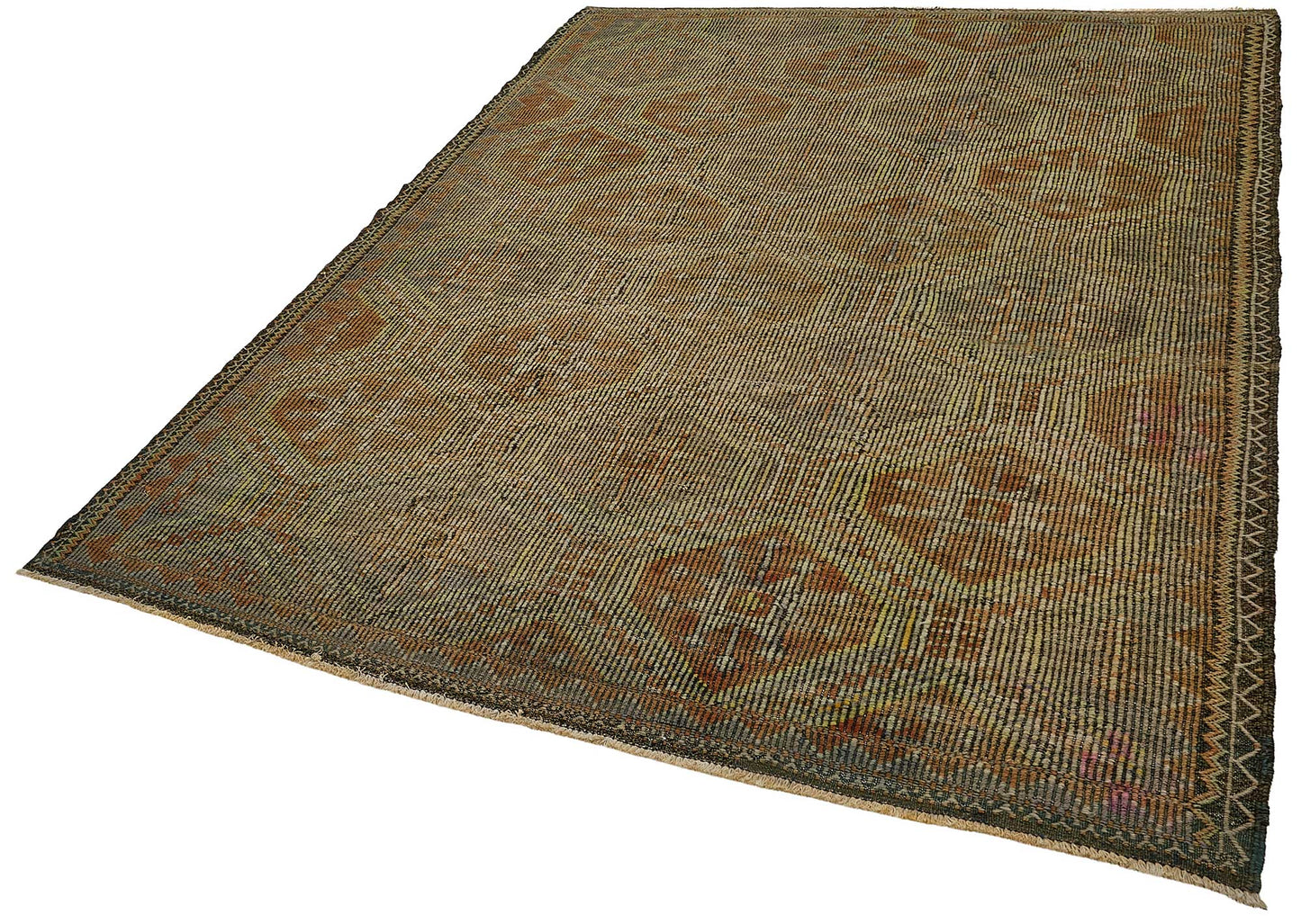 6x9 Vintage Turkish Cicim Kilim Rug - 51208
