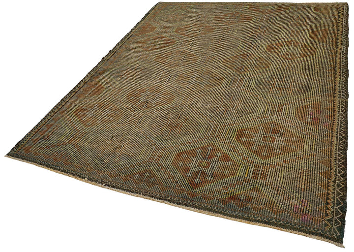 6x9 Vintage Turkish Cicim Kilim Rug - 51208