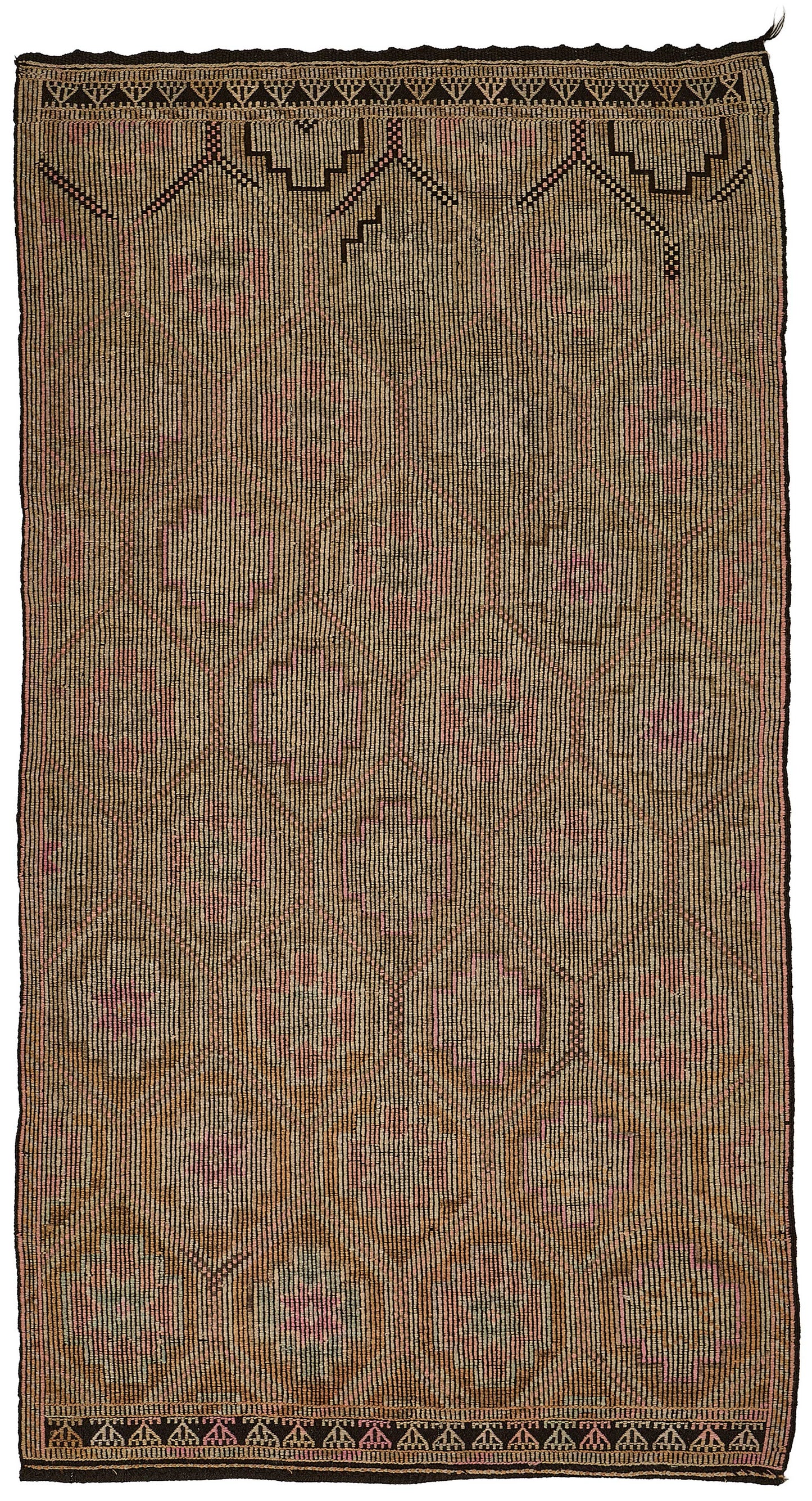 5x9 Vintage Turkish Cicim Kilim Rug - 51209