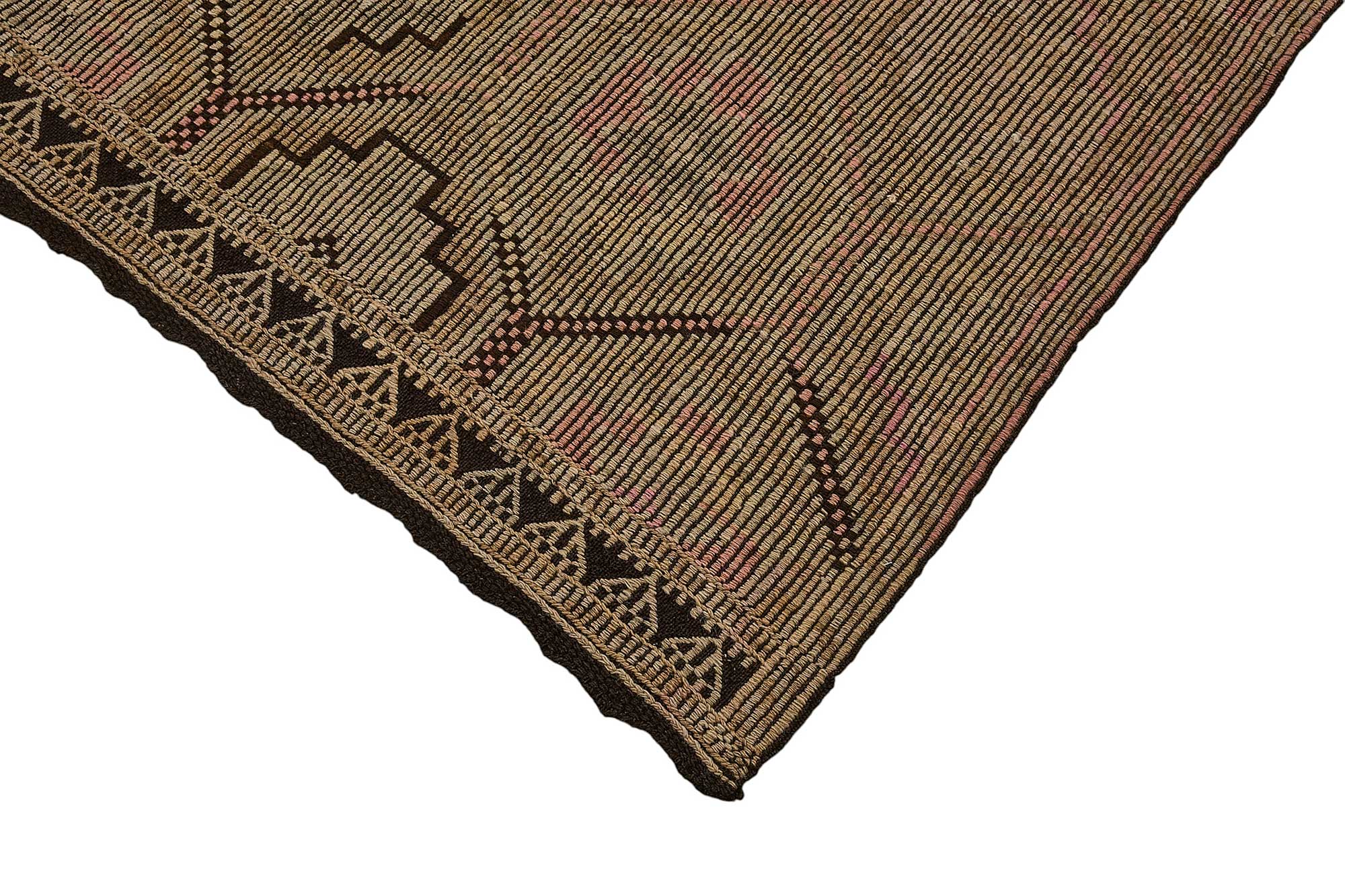 5x9 Vintage Turkish Cicim Kilim Rug - 51209
