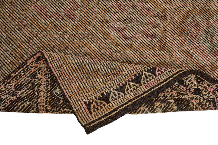 5x9 Vintage Turkish Cicim Kilim Rug - 51209