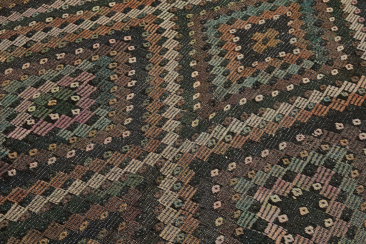 6x12 Vintage Turkish Cicim Kilim Rug - 51210