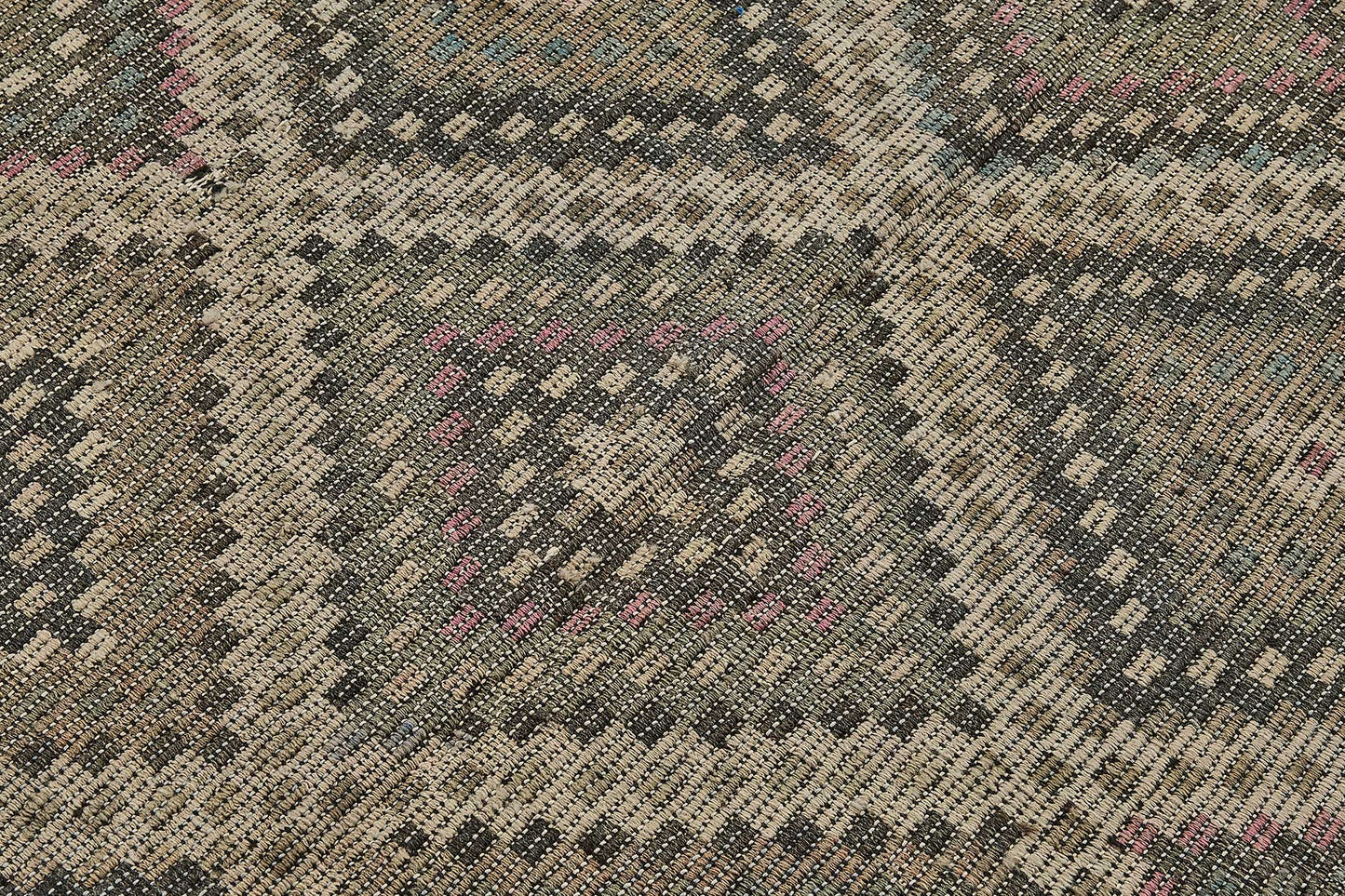 5x9 Vintage Turkish Cicim Kilim Rug - 51213