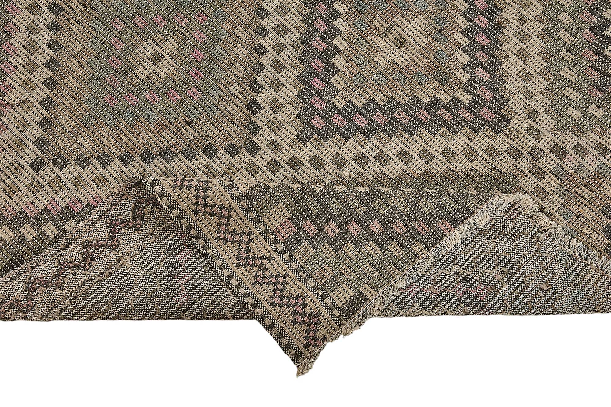 5x9 Vintage Turkish Cicim Kilim Rug - 51213