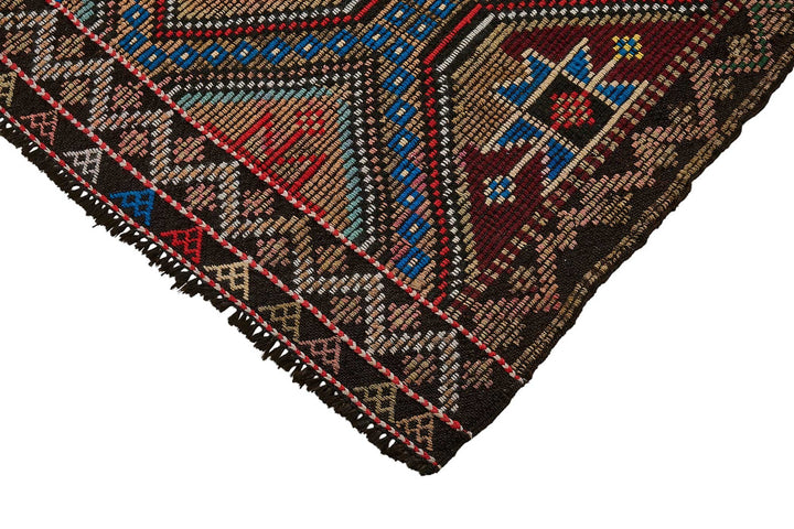 6x8 Vintage Turkish Cicim Kilim Rug - 51216