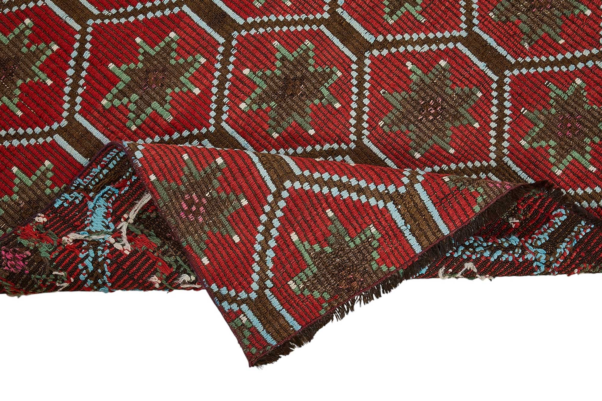 5x7 Vintage Turkish Cicim Kilim Rug - 51219