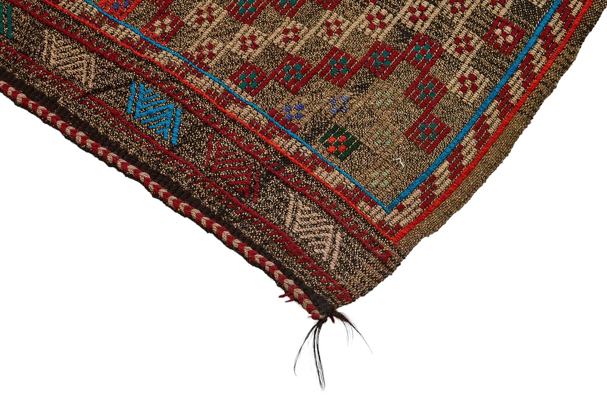 7x9 Vintage Turkish Cicim Kilim Rug - 51220