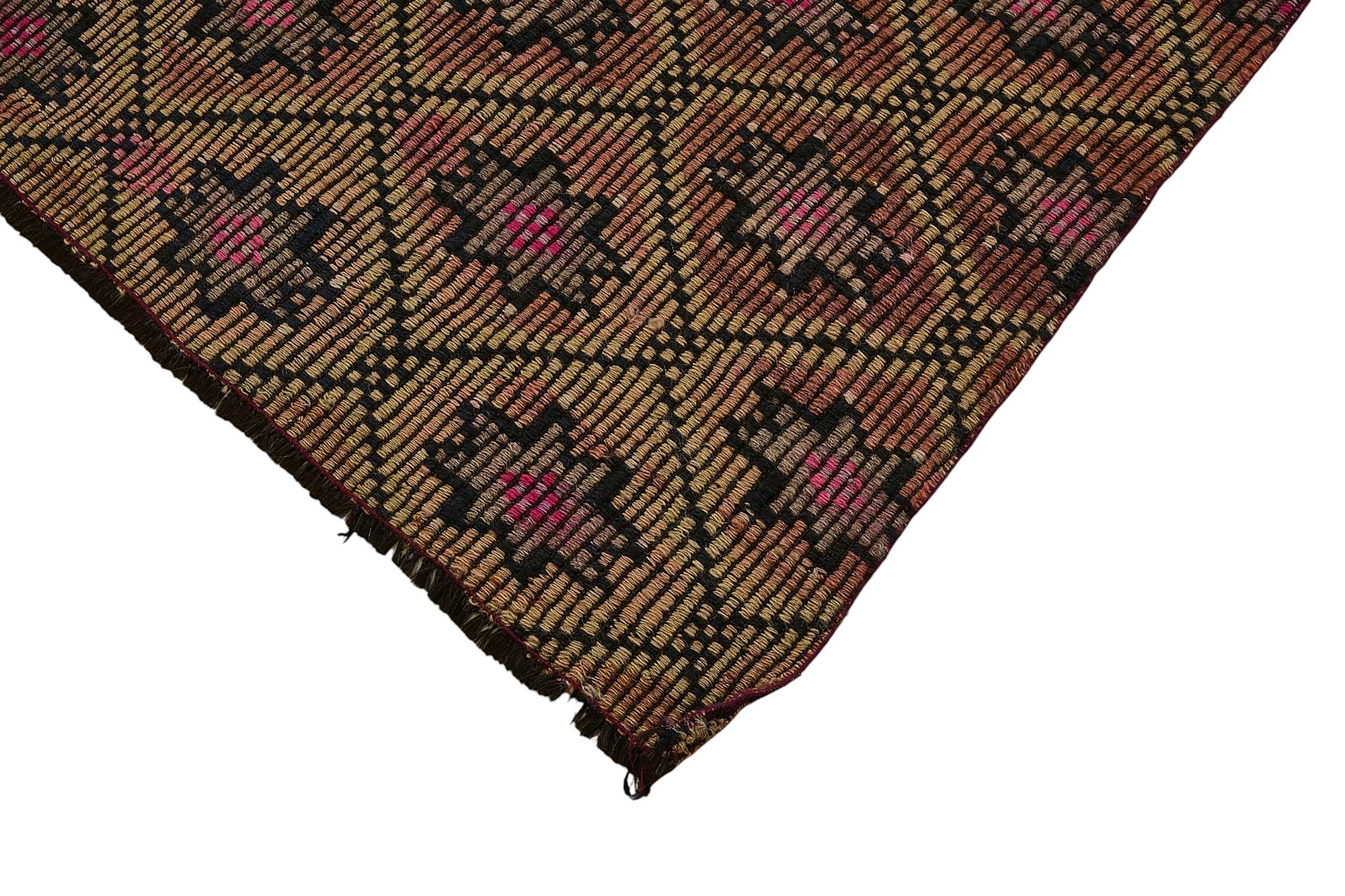 5x8 Vintage Turkish Cicim Kilim Rug - 51221