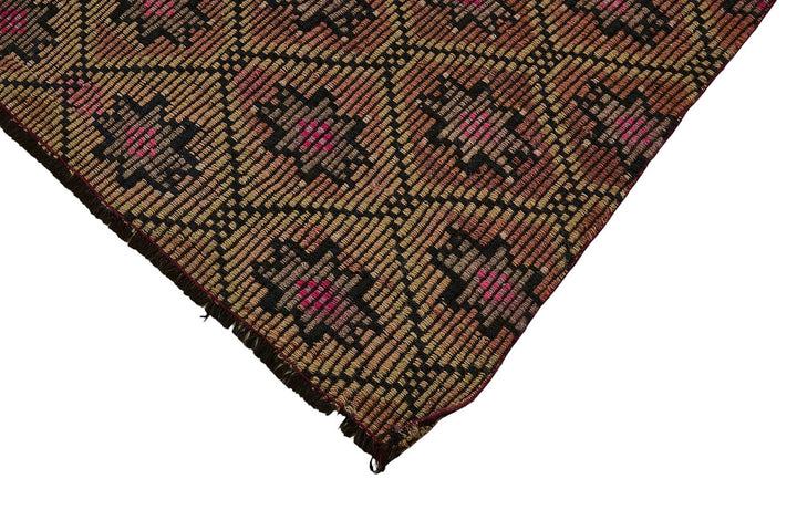 5x8 Vintage Turkish Cicim Kilim Rug - 51221
