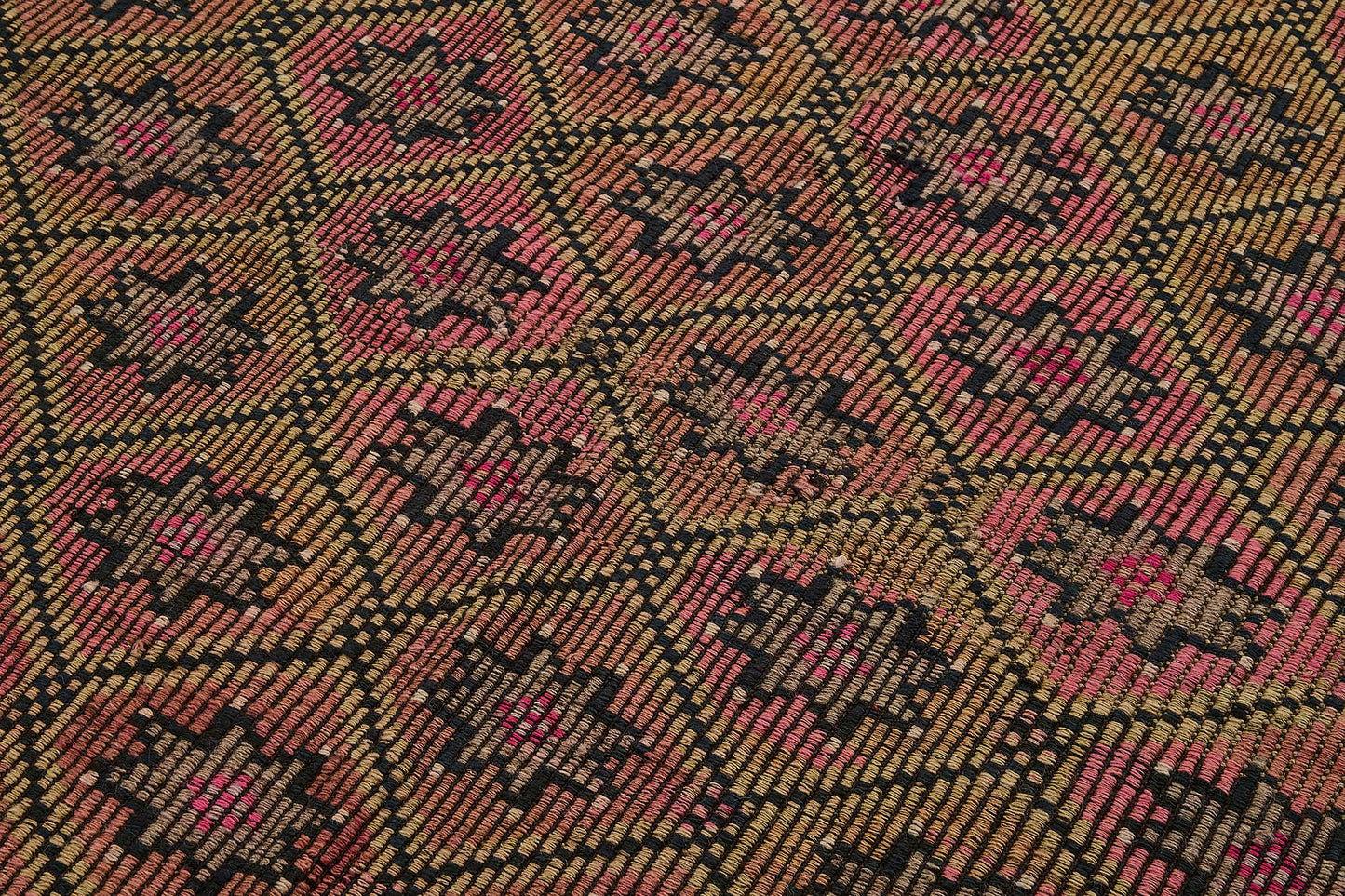 5x8 Vintage Turkish Cicim Kilim Rug - 51221