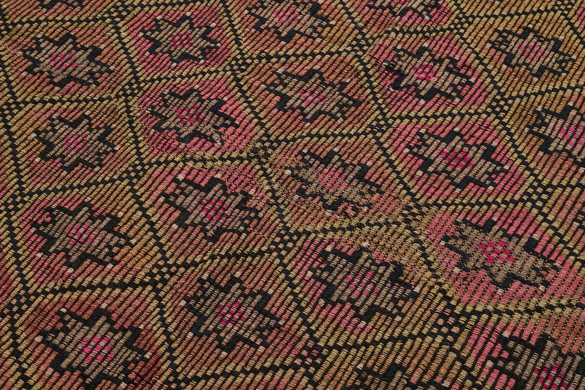 5x8 Vintage Turkish Cicim Kilim Rug - 51221