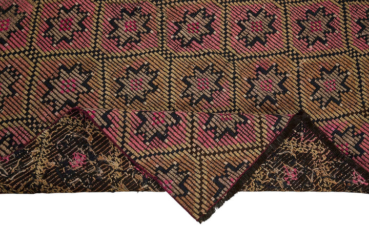 5x8 Vintage Turkish Cicim Kilim Rug - 51221