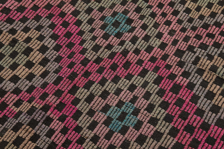 5x8 Vintage Turkish Cicim Kilim Rug - 51222
