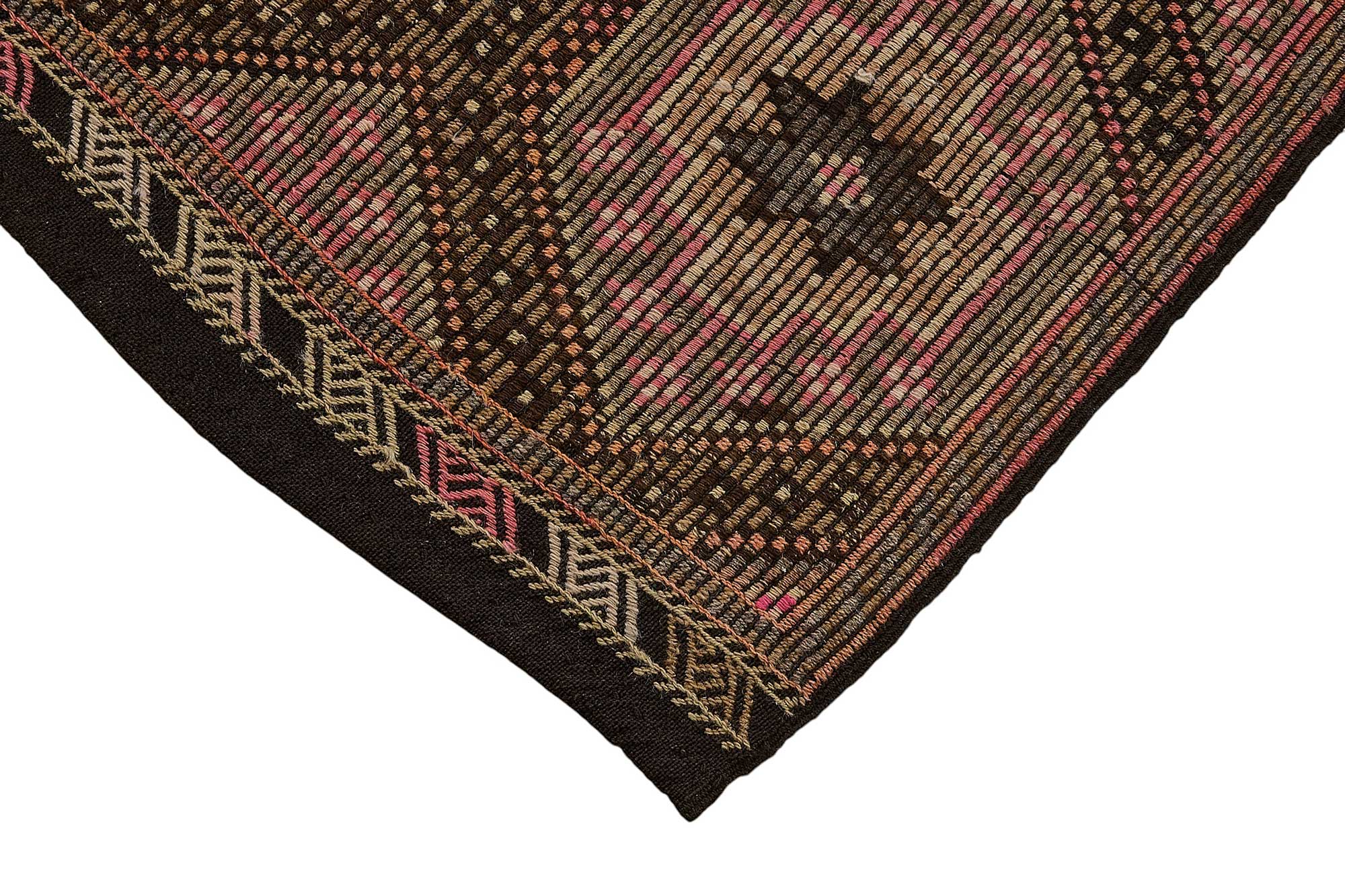5x10 Vintage Turkish Cicim Kilim Rug - 51223