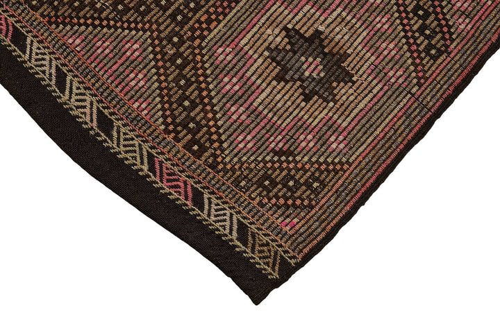 5x10 Vintage Turkish Cicim Kilim Rug - 51223