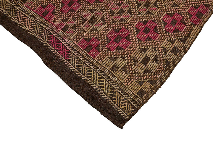 5x9 Vintage Turkish Cicim Kilim Rug - 51224