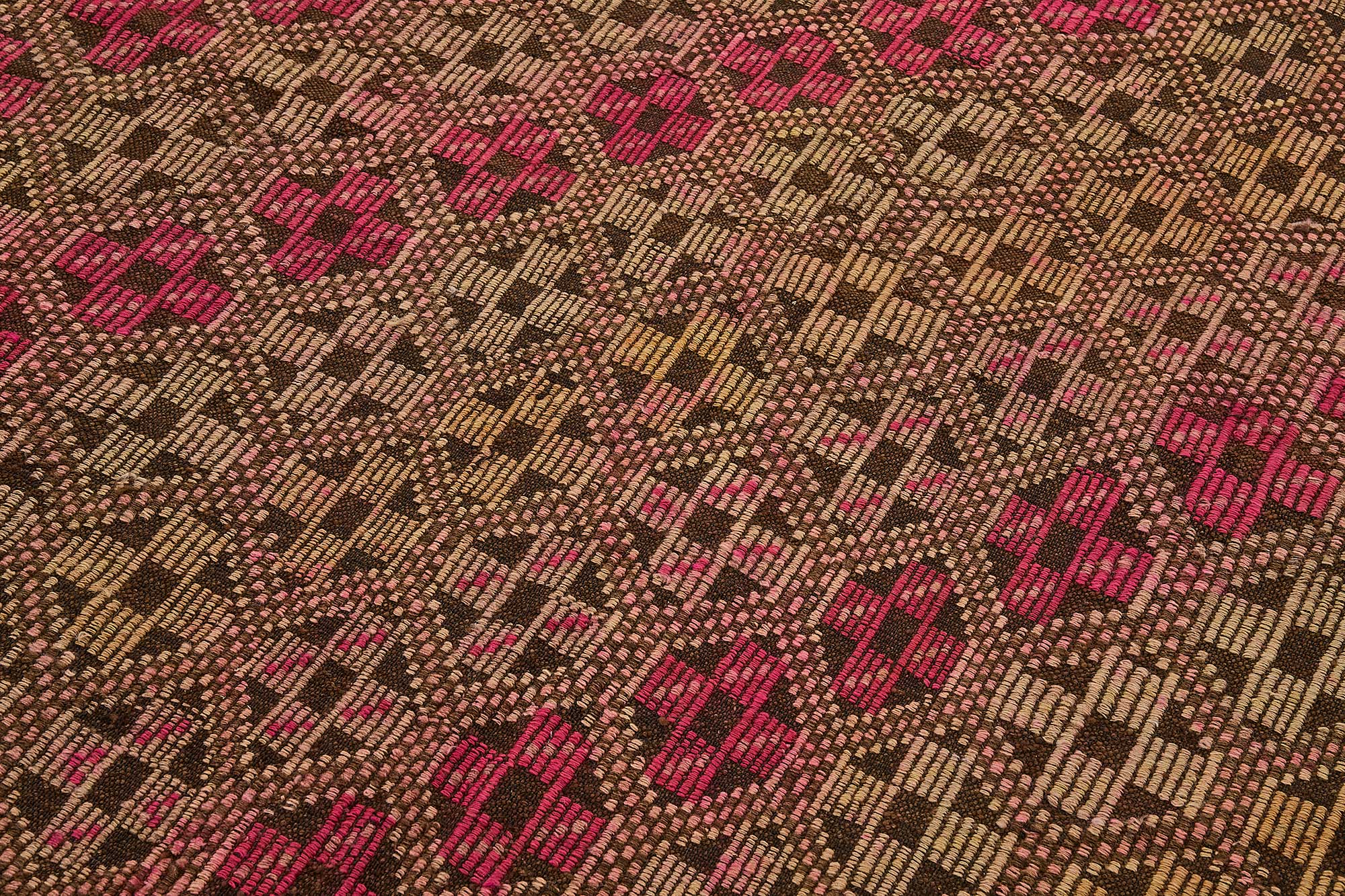 5x9 Vintage Turkish Cicim Kilim Rug - 51224