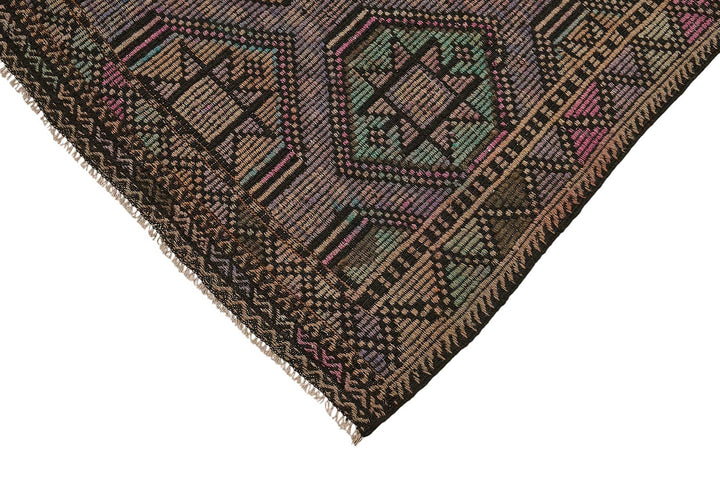 7x11 Vintage Turkish Cicim Kilim Rug - 51226