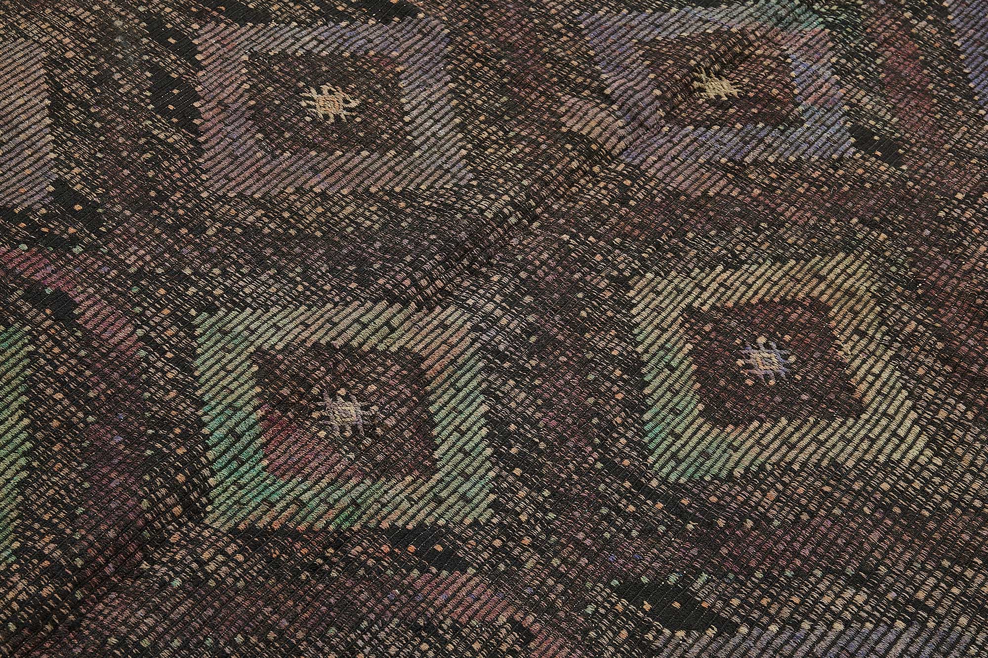 7x10 Vintage Turkish Cicim Kilim Rug - 51227