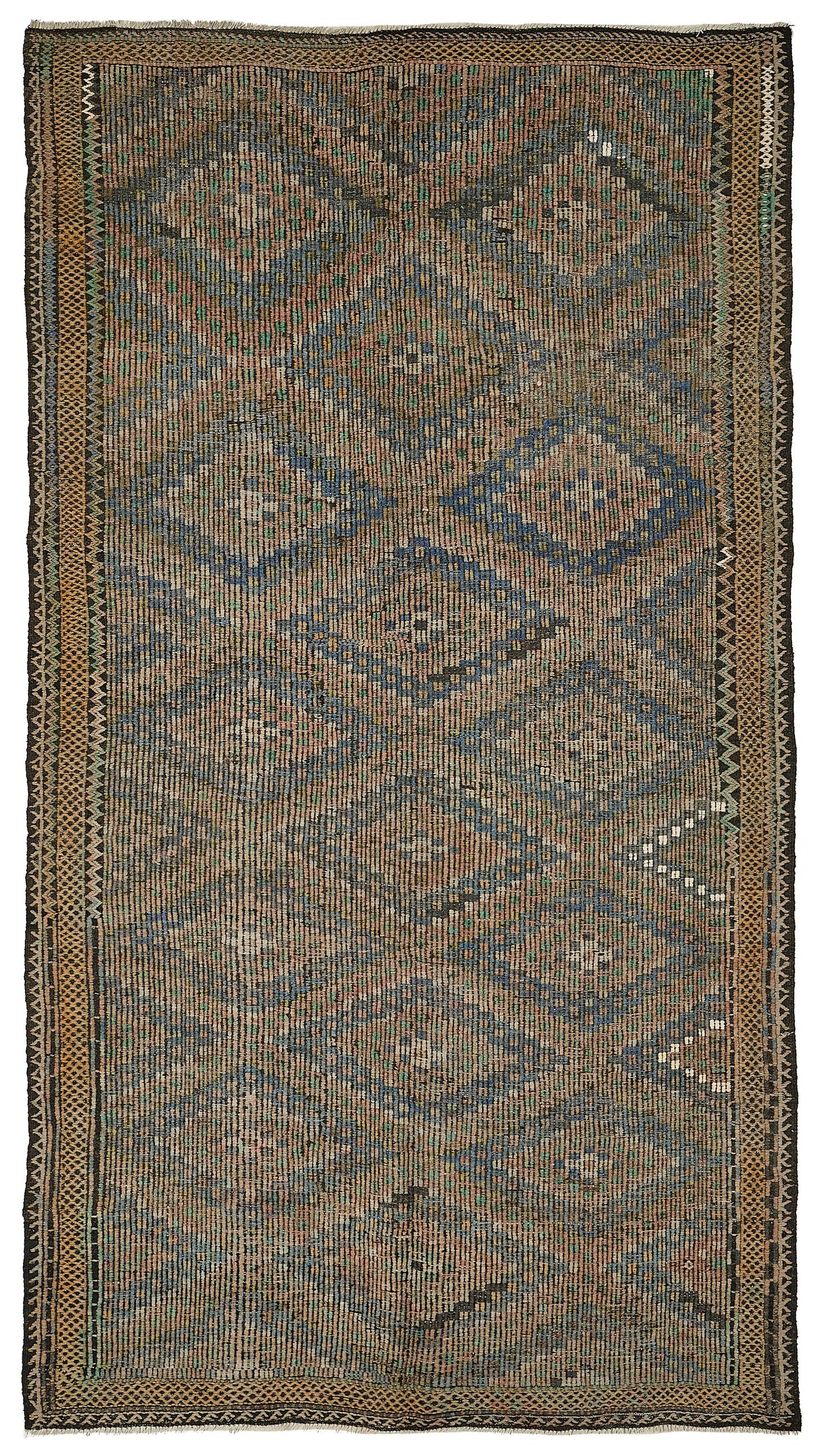 6x10 Vintage Turkish Cicim Kilim Rug - 51229