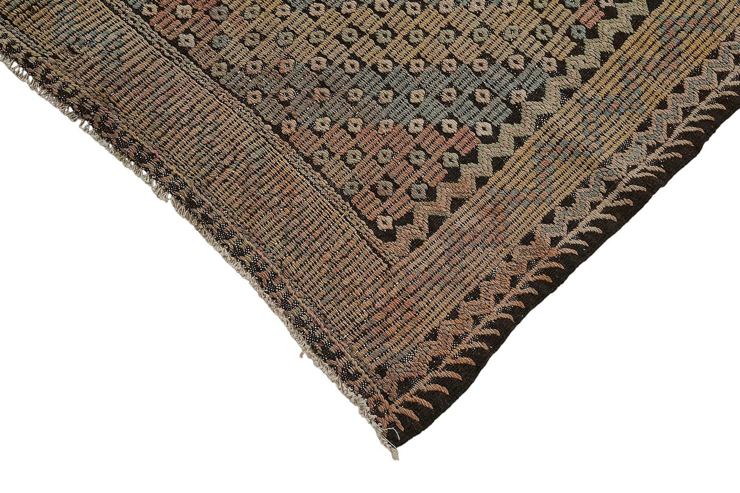 5x11 Vintage Turkish Cicim Kilim Rug - 51230