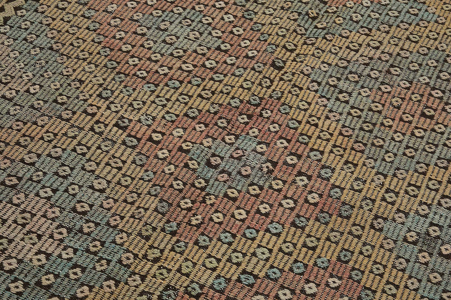 5x11 Vintage Turkish Cicim Kilim Rug - 51230