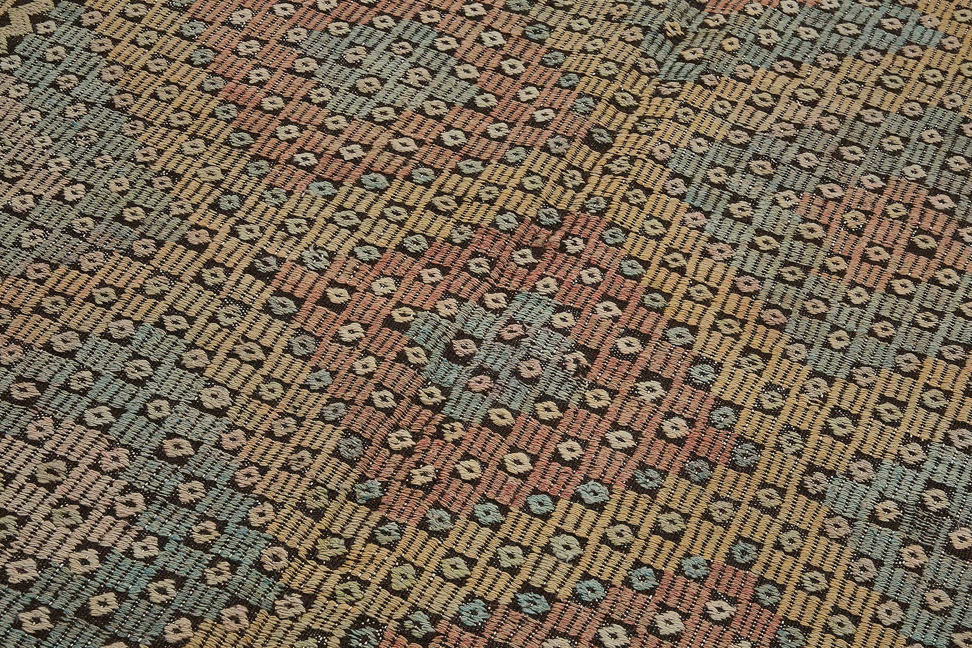 5x11 Vintage Turkish Cicim Kilim Rug - 51230