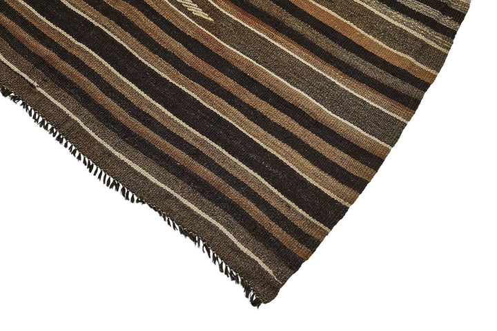 6x11 Vintage Turkish Goat Hair Kilim Rug - 51235