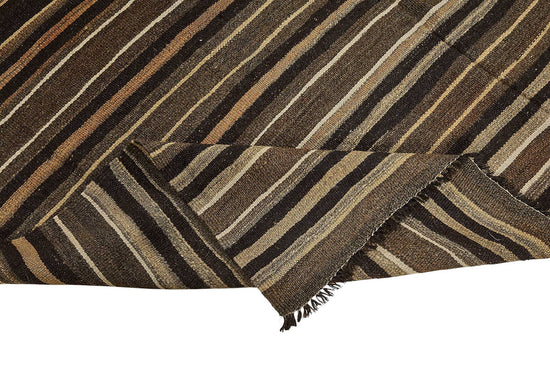 6x11 Vintage Turkish Goat Hair Kilim Rug - 51235
