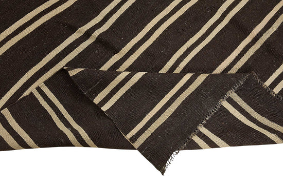 7x11 Vintage Turkish Goat Hair Kilim Rug - 51237