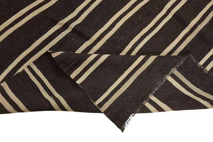 7x11 Vintage Turkish Goat Hair Kilim Rug - 51237