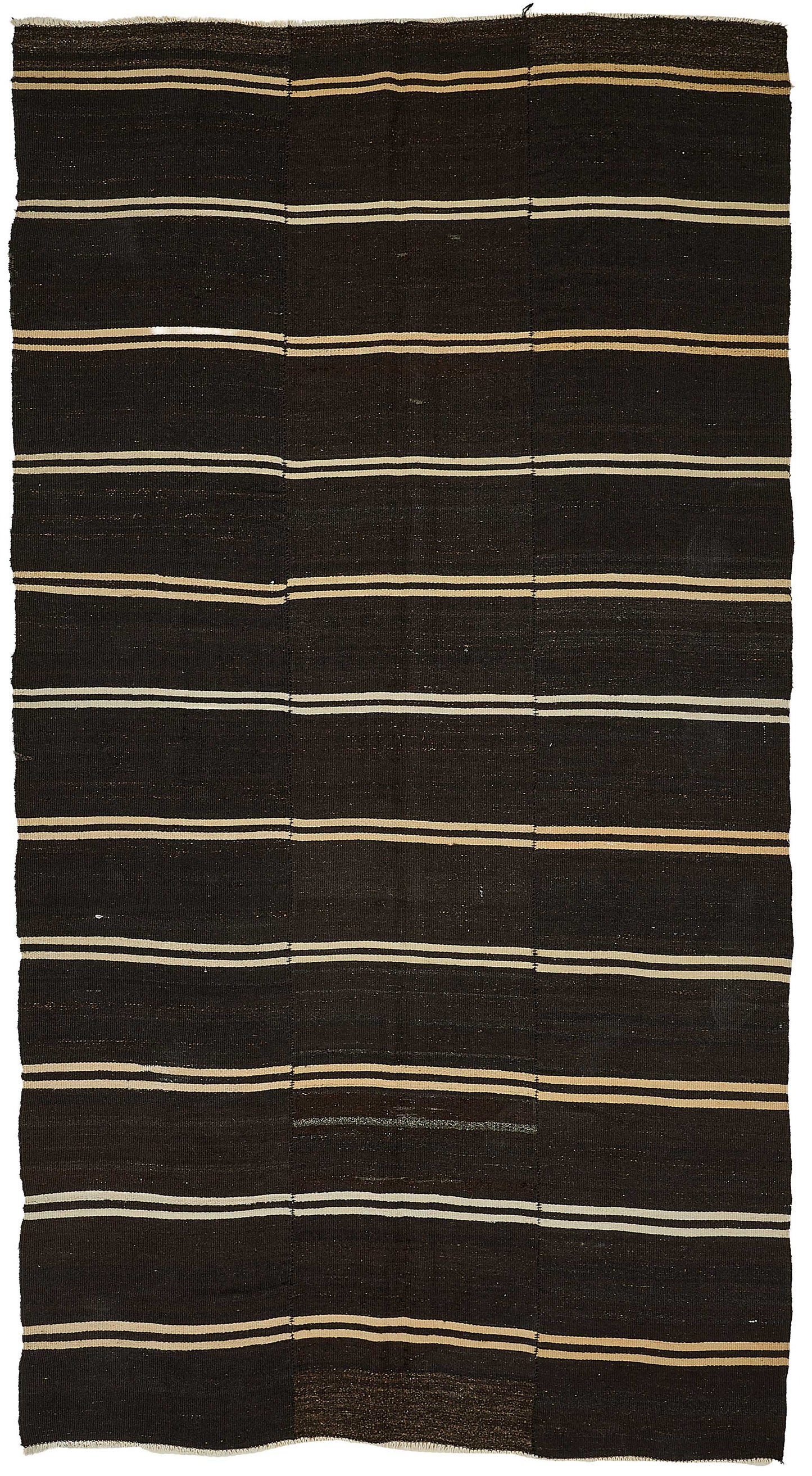 6x11 Vintage Turkish Goat Hair Kilim Rug - 51239
