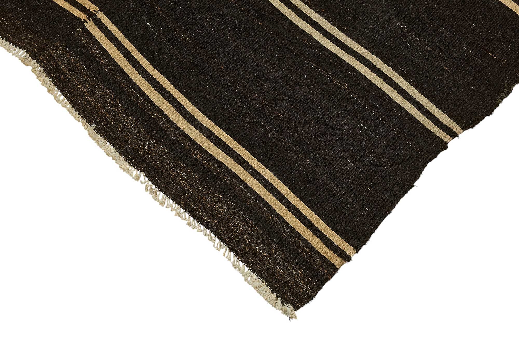 6x11 Vintage Turkish Goat Hair Kilim Rug - 51239