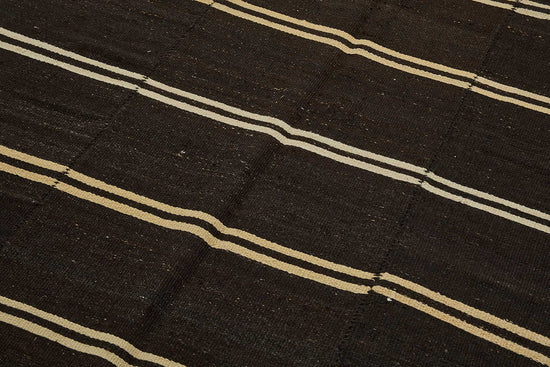 6x11 Vintage Turkish Goat Hair Kilim Rug - 51239