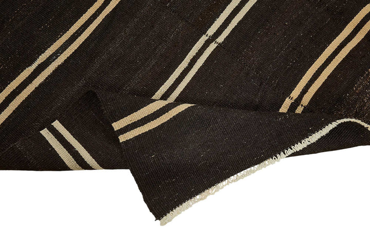 6x11 Vintage Turkish Goat Hair Kilim Rug - 51239