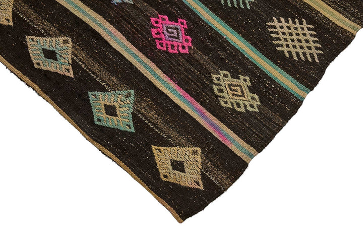 6x12 Vintage Turkish Goat Hair Kilim Rug - 51240