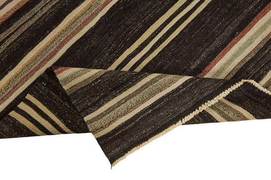 6x11 Vintage Turkish Goat Hair Kilim Rug - 51241