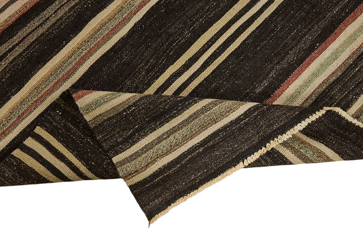 6x11 Vintage Turkish Goat Hair Kilim Rug - 51241