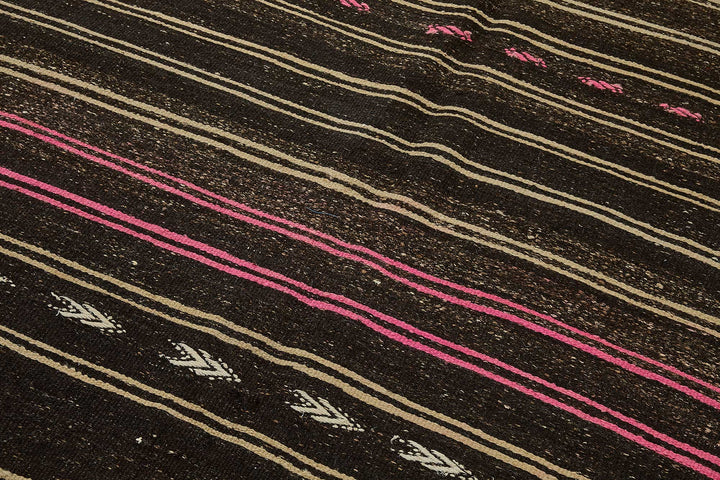 6x10 Vintage Turkish Goat Hair Kilim Rug - 51242