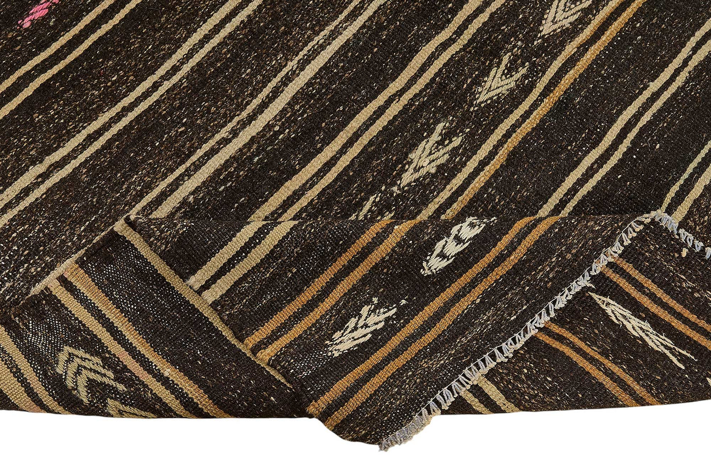 6x10 Vintage Turkish Goat Hair Kilim Rug - 51242