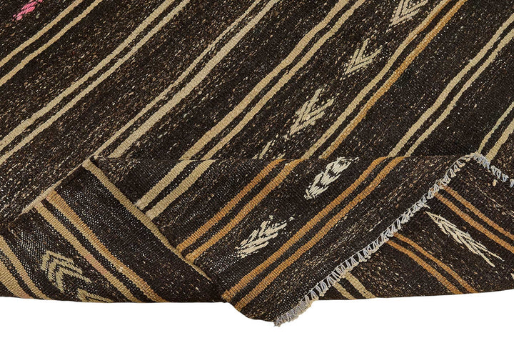 6x10 Vintage Turkish Goat Hair Kilim Rug - 51242