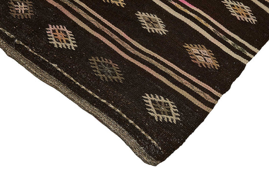 7x12 Vintage Turkish Goat Hair Kilim Rug - 51243
