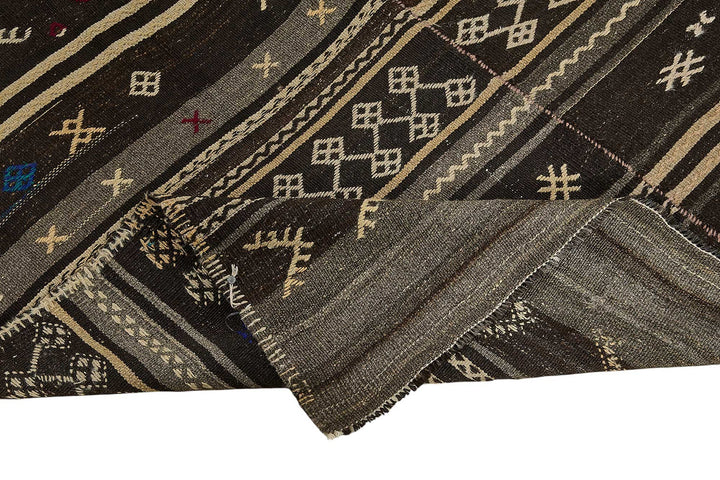 6x10 Vintage Turkish Goat Hair Kilim Rug - 51247