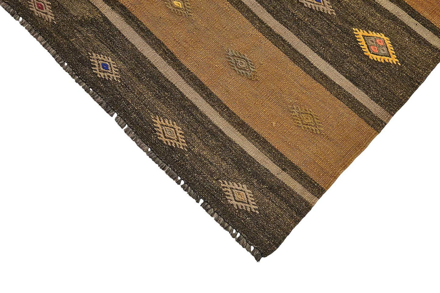 5x9 Vintage Turkish Goat Hair Kilim Rug - 51249
