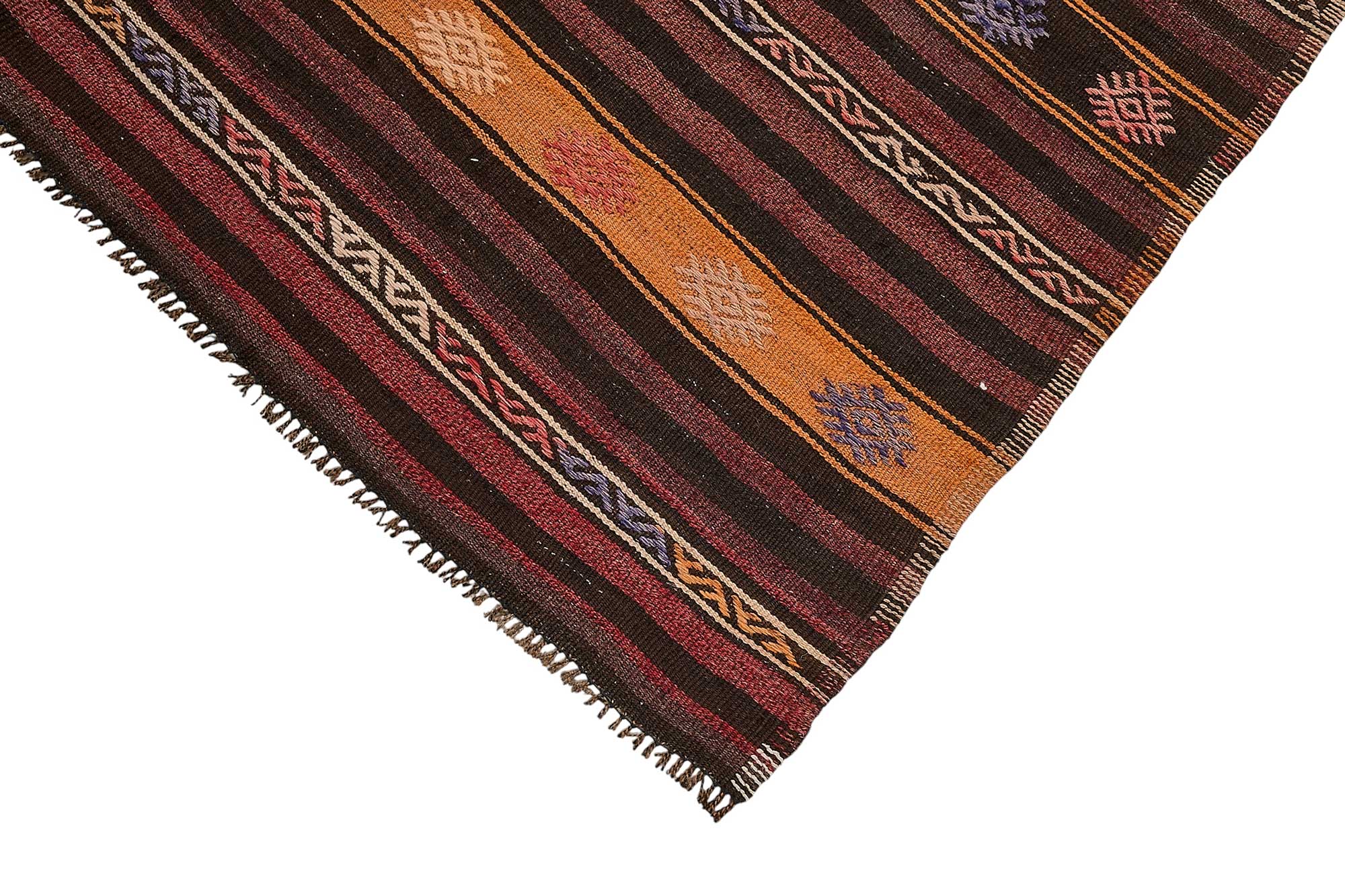 6x10 Vintage Turkish Goat Hair Kilim Rug - 51250