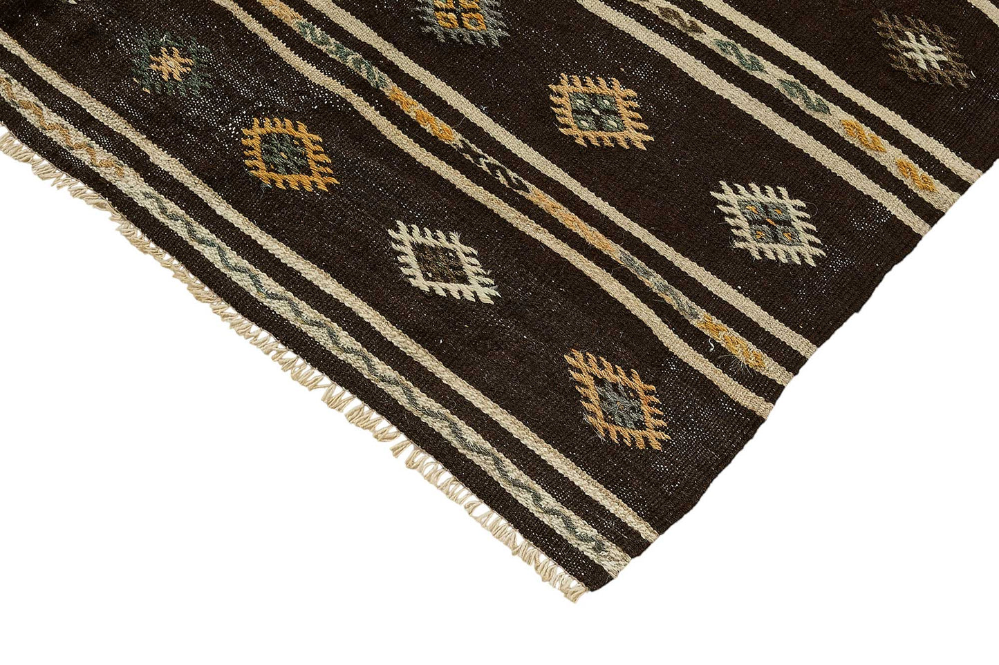 6x10 Vintage Turkish Goat Hair Kilim Rug - 51254